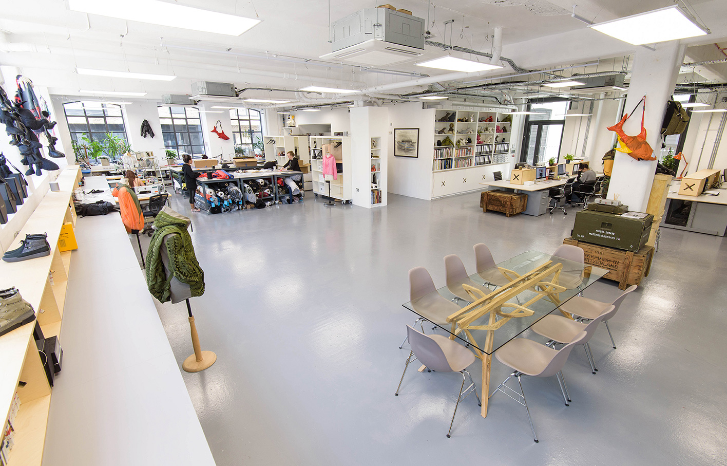 Aldworth James & Bond | Fit out for Christopher Raeburn's new Hackney studio