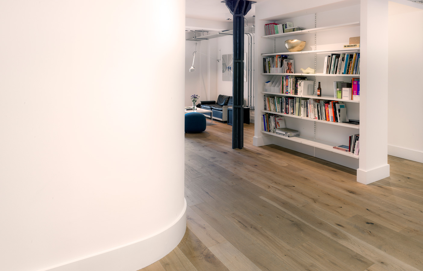 Aldworth James & Bond | Eight Inc. London Studio - custom storage solution for the workspace