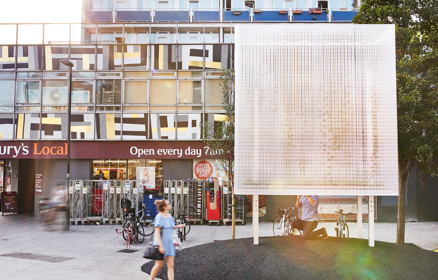 Aldworth James & Bond | “Forests” Installation 'Relax' in Hoxton