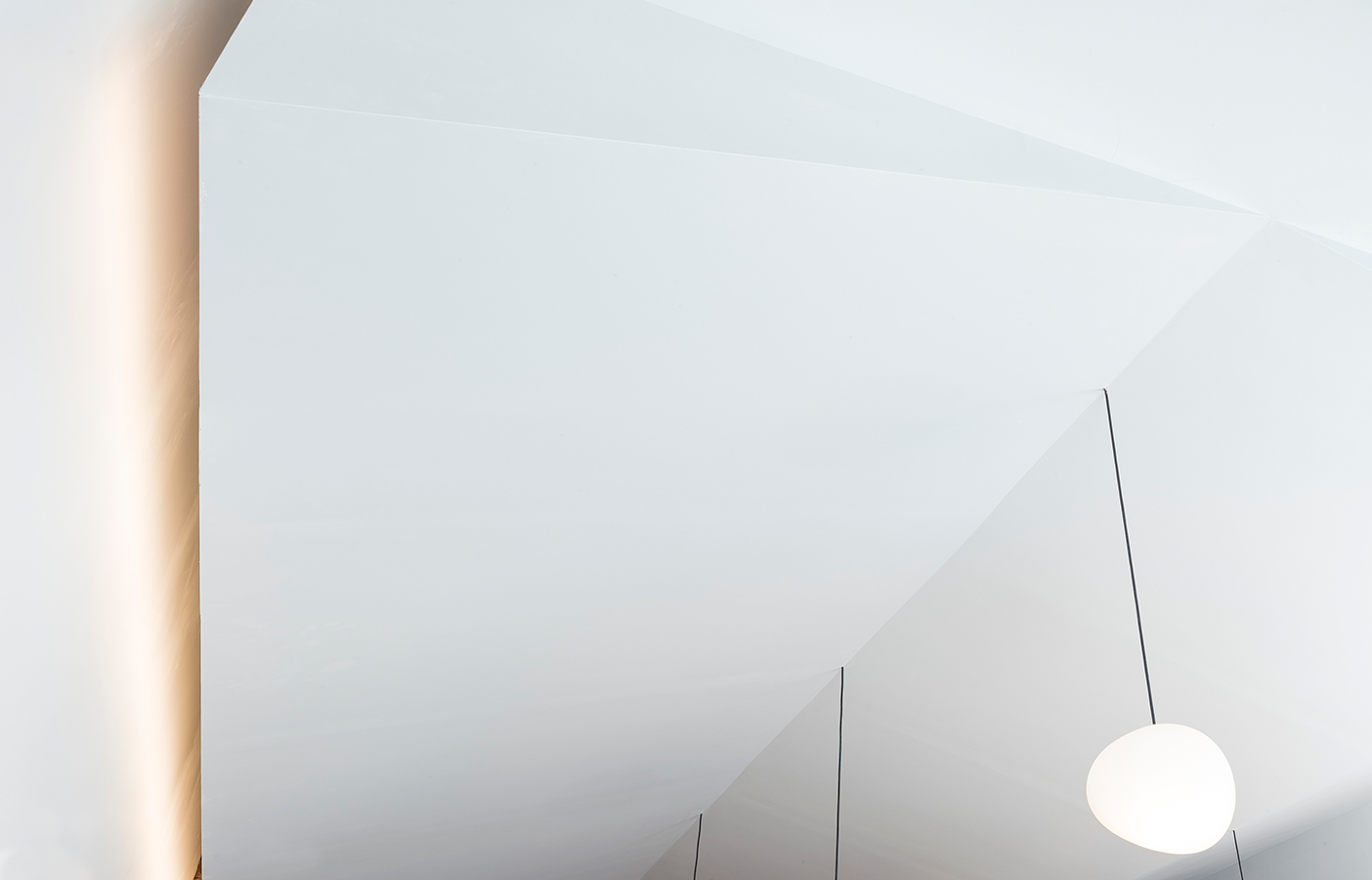 Aldworth James & Bond | Angled ceiling for Jidori Dalston