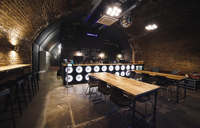 Aldworth James & Bond | The Arches - Ministry of Sound | The bar and reception to the gym