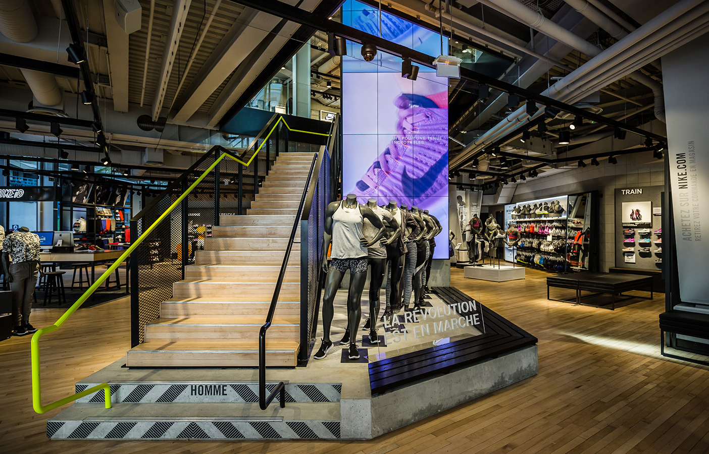 Aldworth James & Bond | Nike Store Les Halles