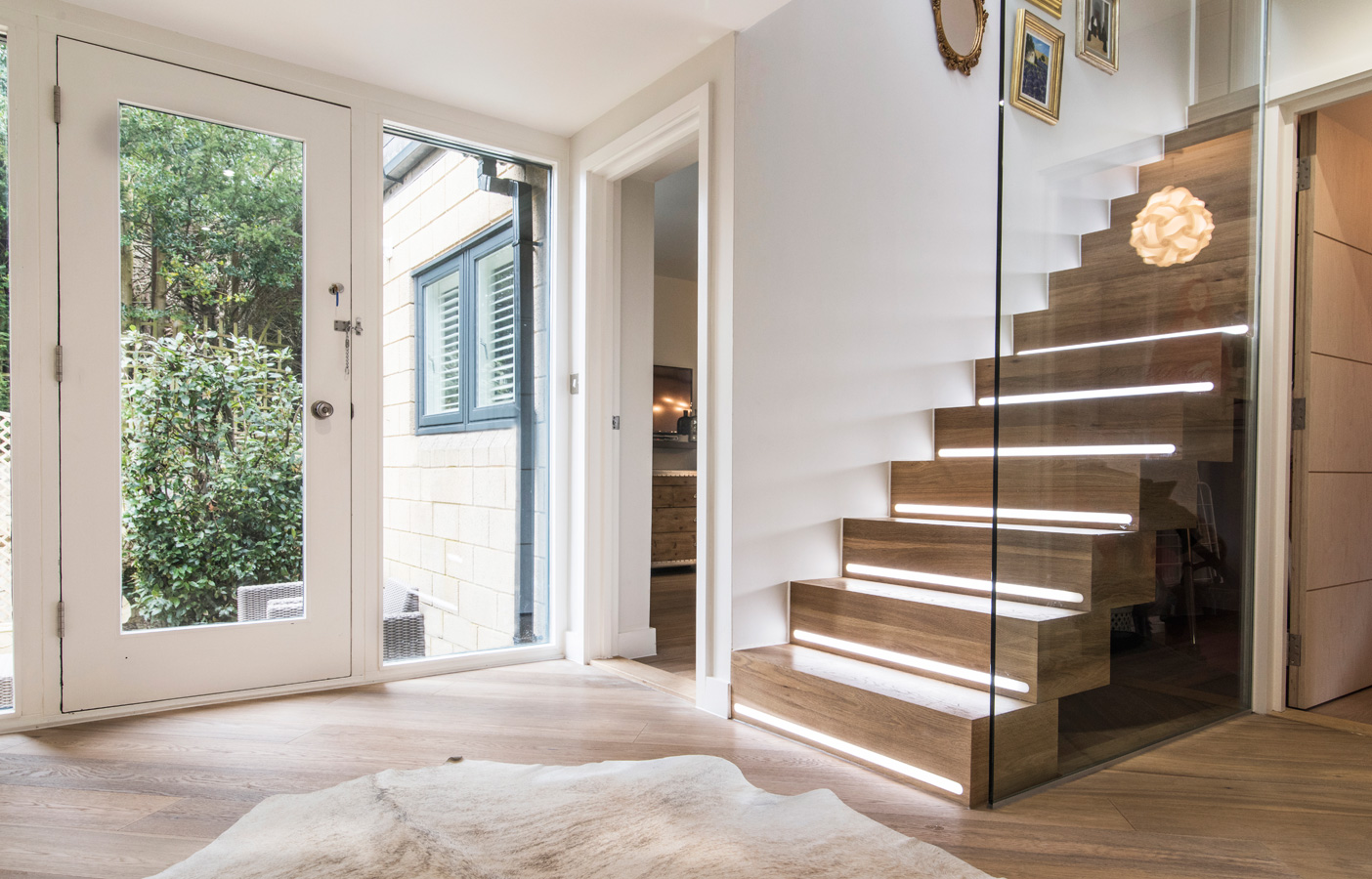 Aldworth James & Bond | Staircase for a modern family home in Bath by AJ&B