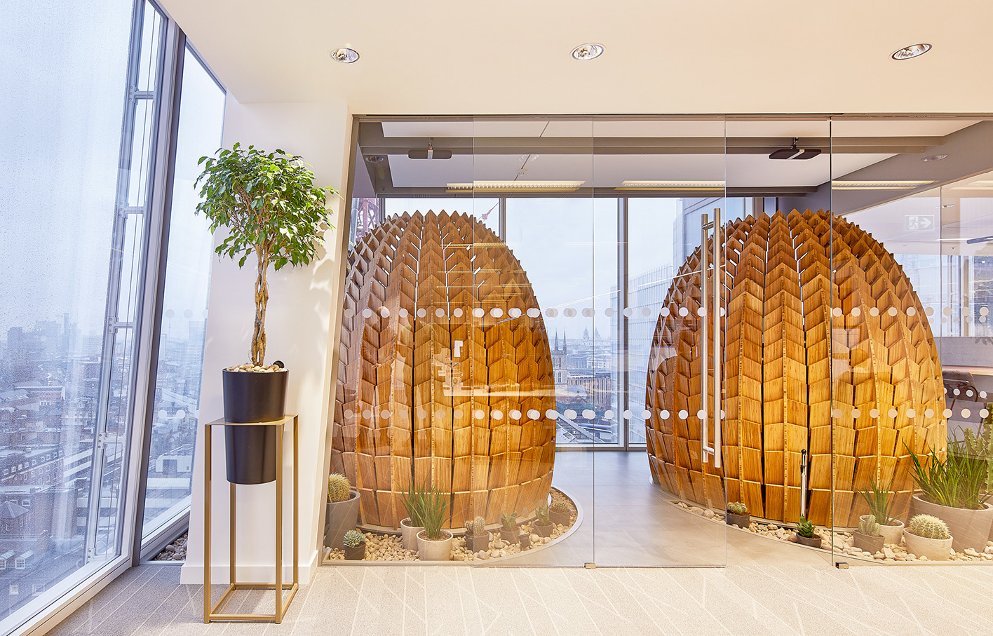 Aldworth James & Bond | Winter Gardens - The Shard | Regeneration Pods