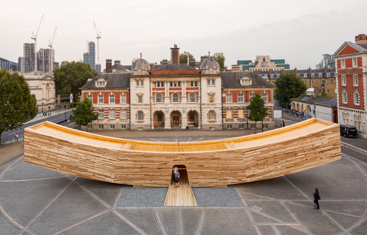 Aldworth James & Bond | Aerial view of the Smile at LDF16