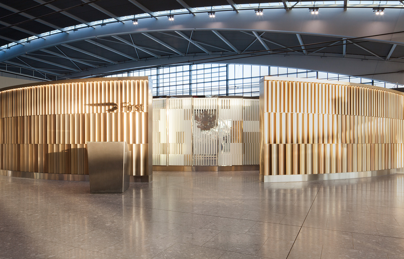 Aldworth James & Bond | Feature Walls - Heathrow Terminal 5 | Universal Design Studio