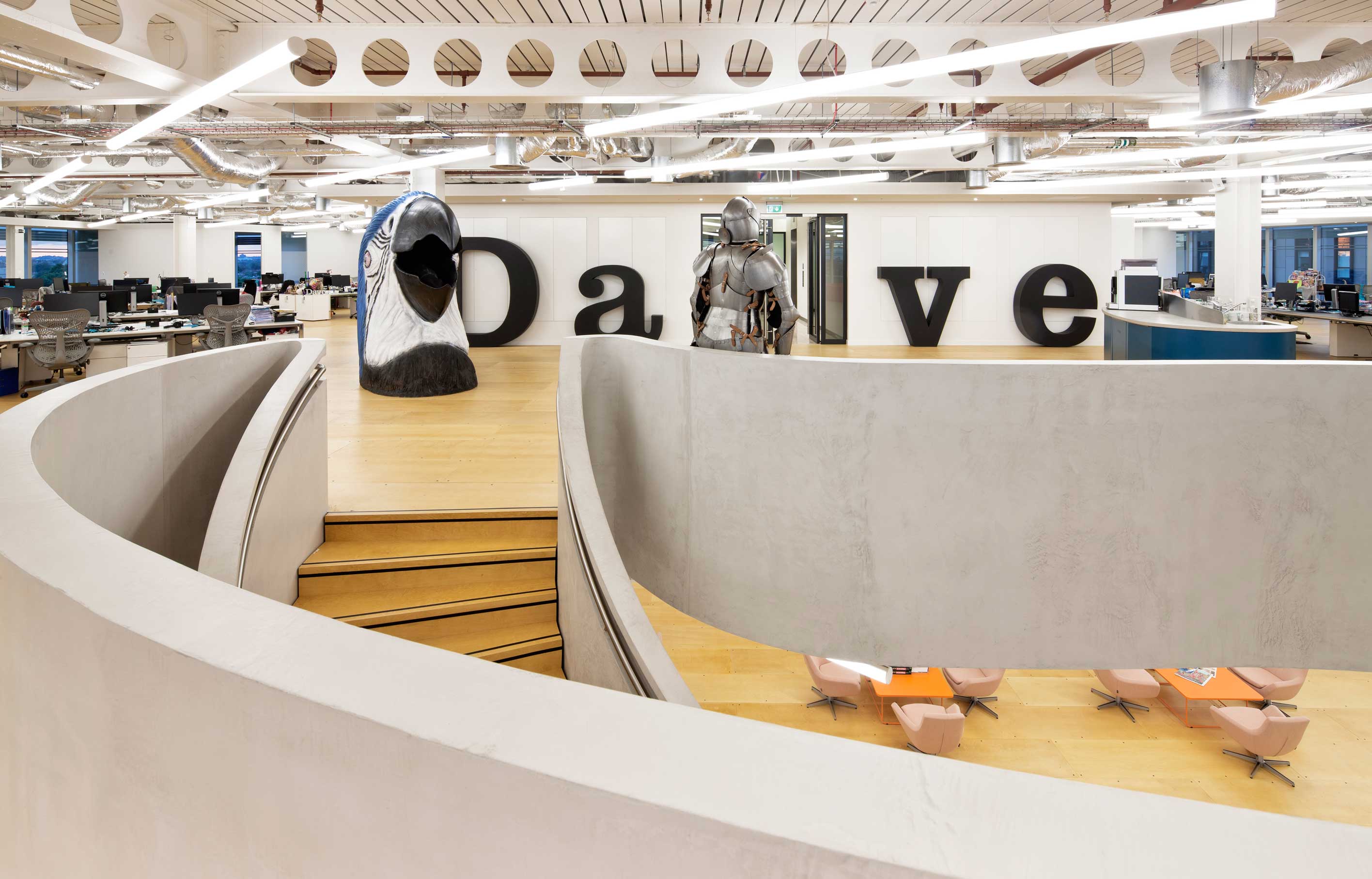 Aldworth James & Bond | UKTV office in Hammersmith, designed by PENSON Group