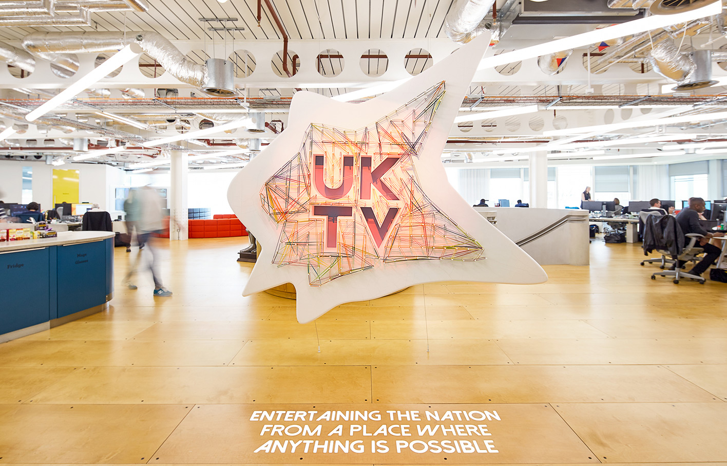 Aldworth James & Bond | UKTV Office Additions | 3D logo