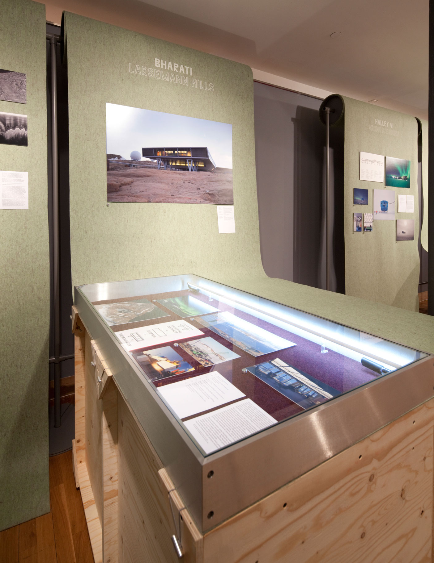 Aldworth James & Bond | Ice Lab Exhibition - display unit detail