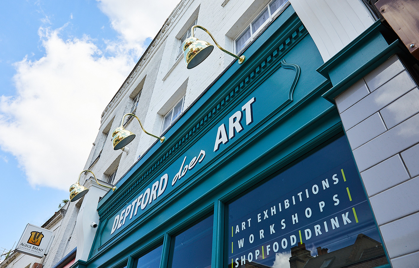 Aldworth James & Bond | Deptford Shopfront | Handpainted signage