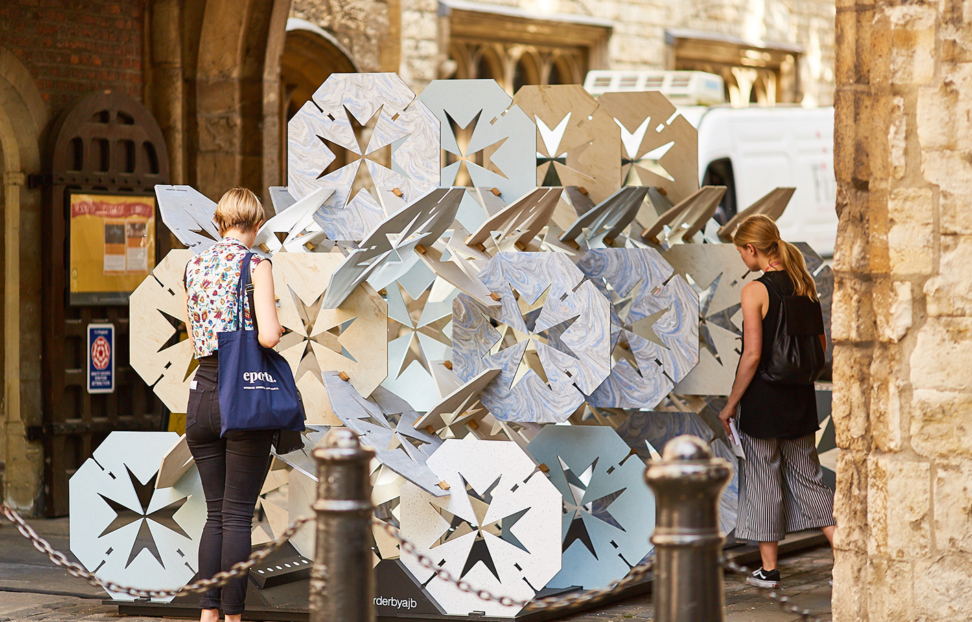 Order by Aldworth James & Bond | Clerkenwell Design Week | Visitors at St John's Gate